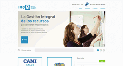Desktop Screenshot of imaginarea-ic.com.ar
