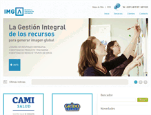 Tablet Screenshot of imaginarea-ic.com.ar